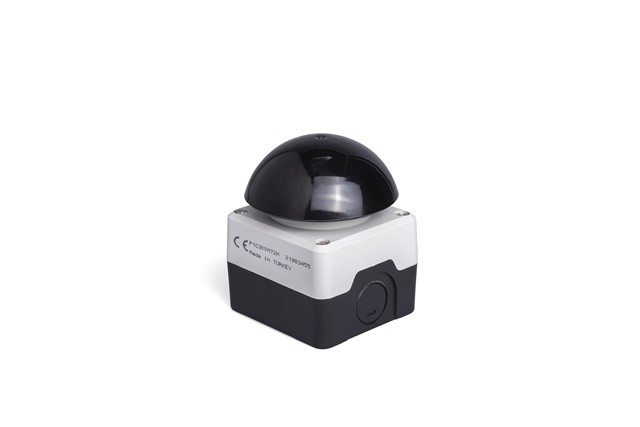 P Series Plastic 1 Hole CPDM72H + C3CK (NO)+ C4CK (NC) Grey-Black Control Box